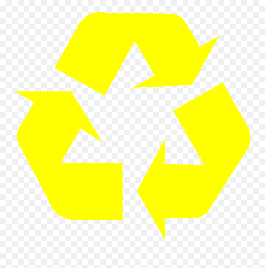 Recycle Symbol - Recycle Icon Yellow Png Emoji,Recycle Logo