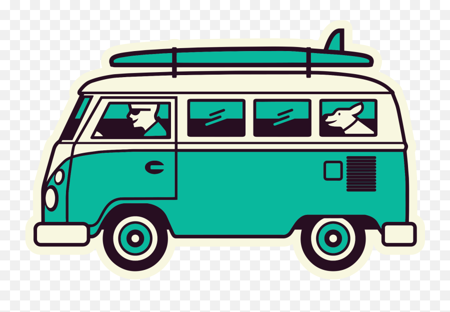 Vw Bus Lazyload - Cute Vw Bus Clip Art Emoji,Vw Bus Clipart