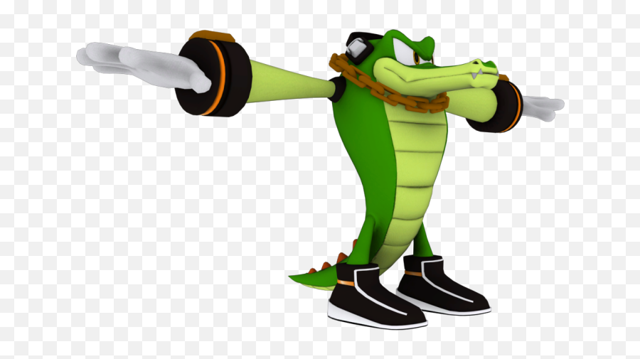 Pc Computer Sonic Generations - Vector The Crocodile Model Super Vector The Crocodile Emoji,Crocodile Logo