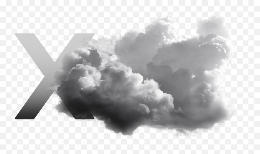X - Clouds Addon Language Emoji,Blender Transparent Background