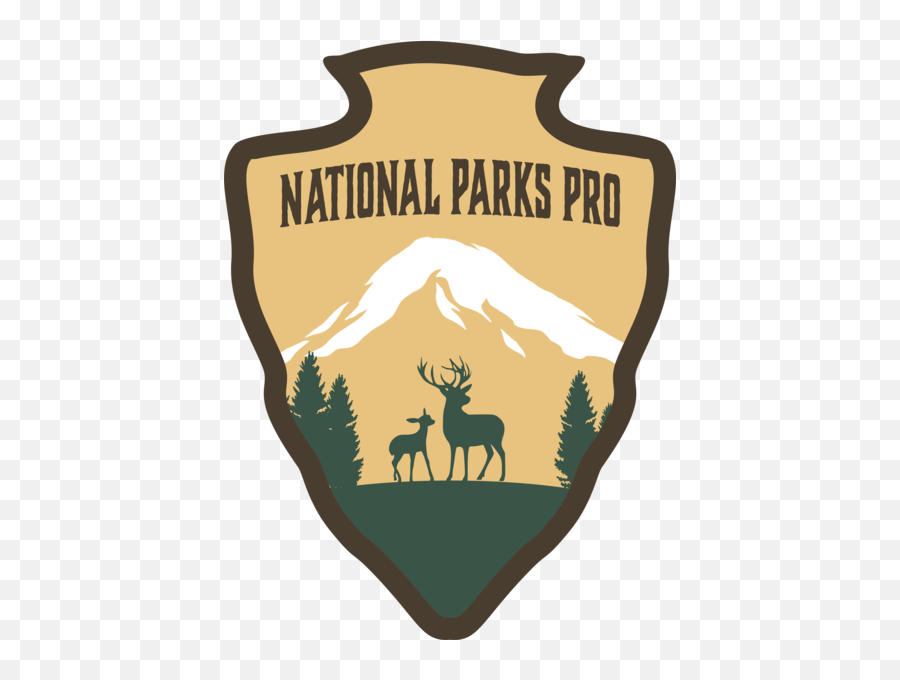 National Parks Pro - Elk Emoji,National Parks Logo