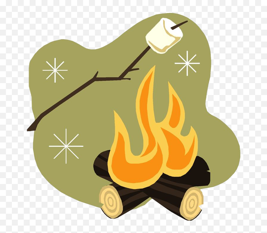 Bandaidgirl77 Sticker - Campfire Smores Clipart Clip Art Campfire Smores Emoji,Campfire Clipart