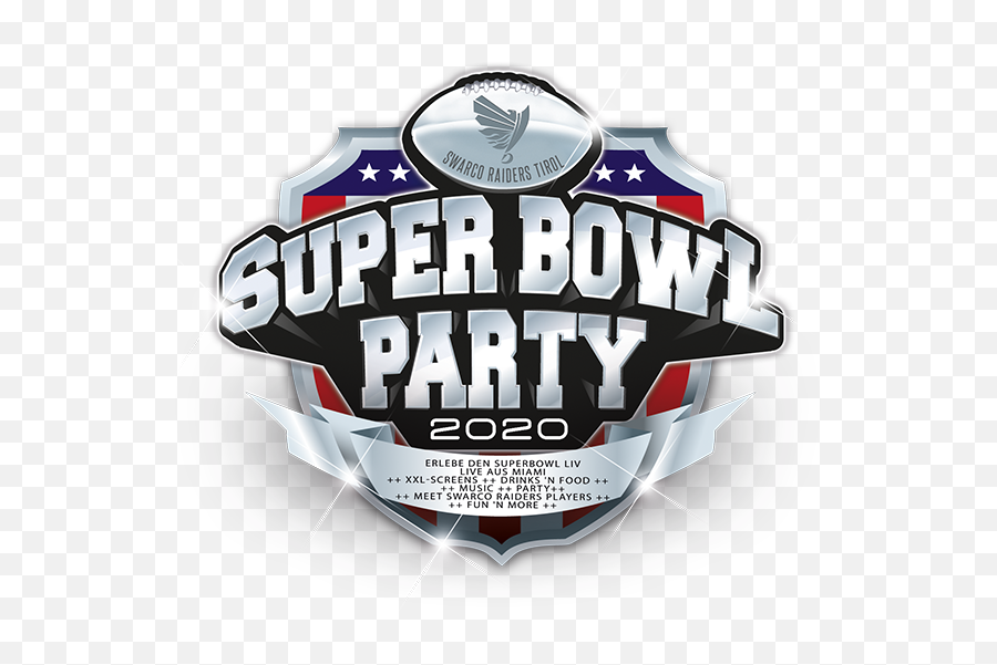 Superbowl Party 2020 Im Metropol Kino Innsbruck U2013 Ein Event - Super Bowl Party Logo 2020 Emoji,Super Bowl Liv Logo
