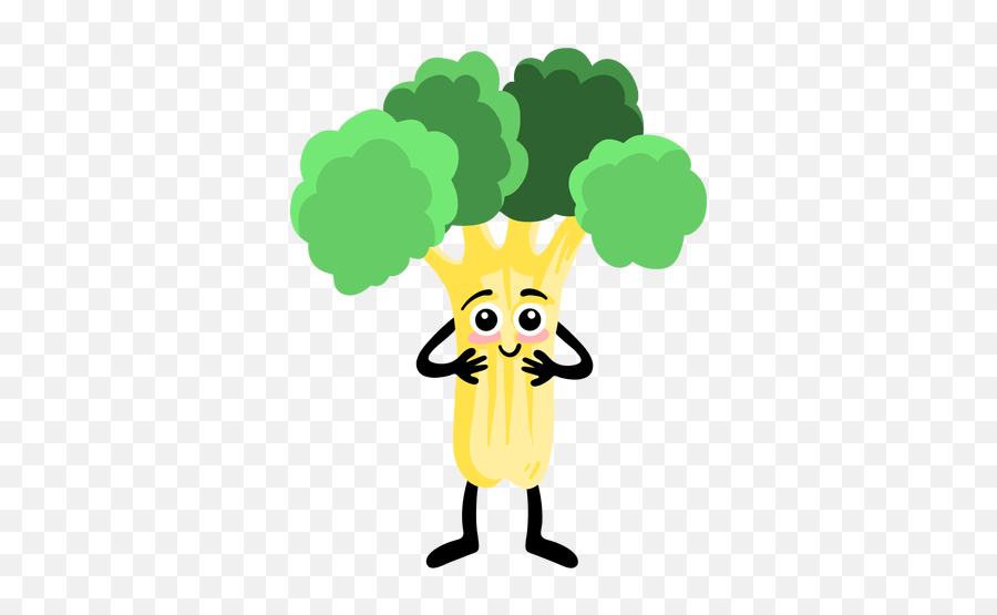 Broccoli Leaf Flat - Transparent Png U0026 Svg Vector File Broccoli Emoji,Broccoli Png