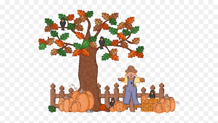 Scarecrow Clipart - Fall Animated Emoji,Scarecrow Clipart