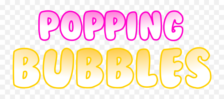 Popping Bubbles - Dot Emoji,Popping Logo