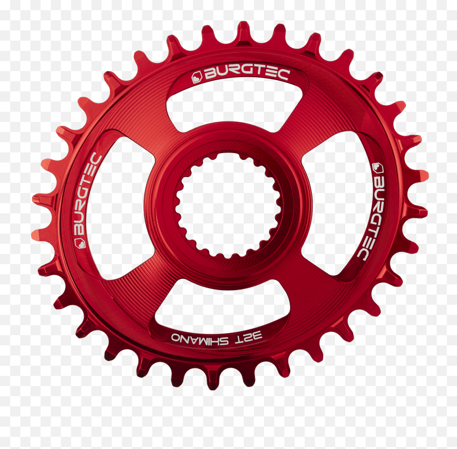 Oval Shimano Direct Mount Thick Thin Chainring Emoji,Red Oval Png