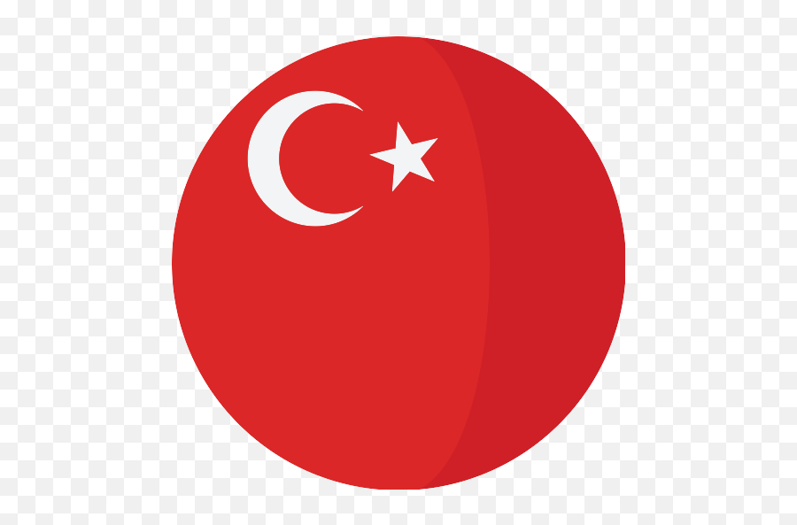 Turkey Vector Svg Icon 45 - Png Repo Free Png Icons Circle Turkey Flag Png Emoji,Turkey Png