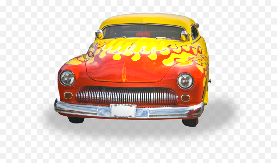 Download Hd Newly Repainted Vintage Car - Car Transparent Antique Car Emoji,Vintage Car Png