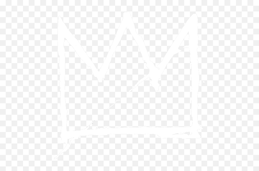 Download Hd Basquiat White Crown - Sketch Transparent Png Emoji,White Crown Png