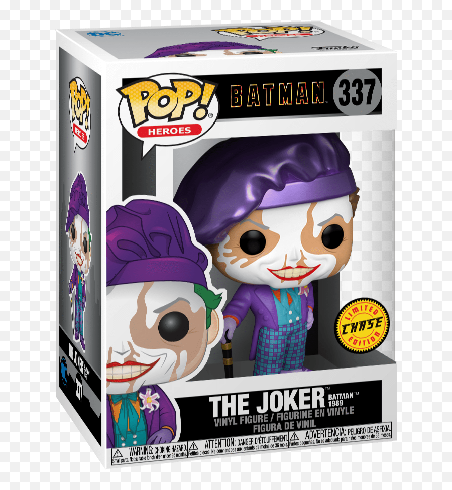 Heroes Batman 1989 - Joker With Hat Chance Of Chase Emoji,Chase Png