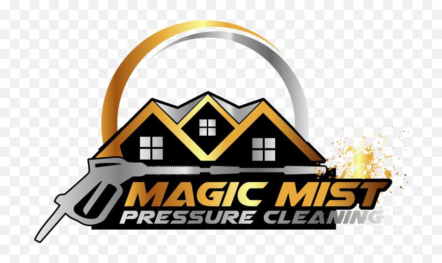 Magic Mist Pressure Cleaning Logo Design Emoji,Cleaning Logo Ideas
