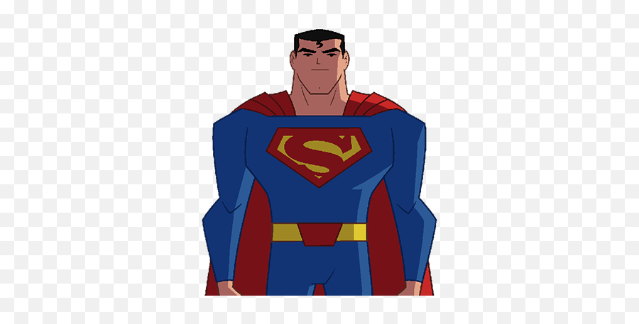 Download Superman - Justice League Action Characters Full Emoji,Blue Superman Logo