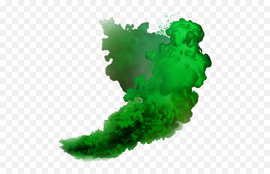 Green Smoke Png Background Image - Green Smoke Png Emoji,Png Background