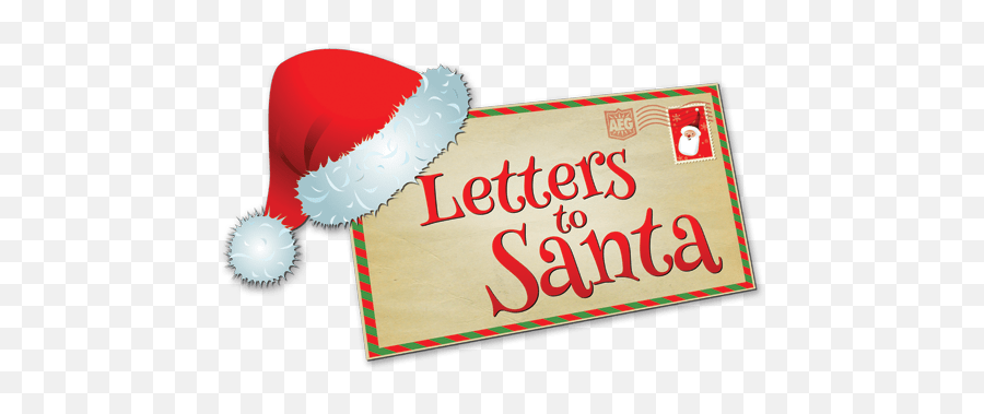 Letters To Santa At Moon Library - Letters To Santa Sign Emoji,Santa Clipart