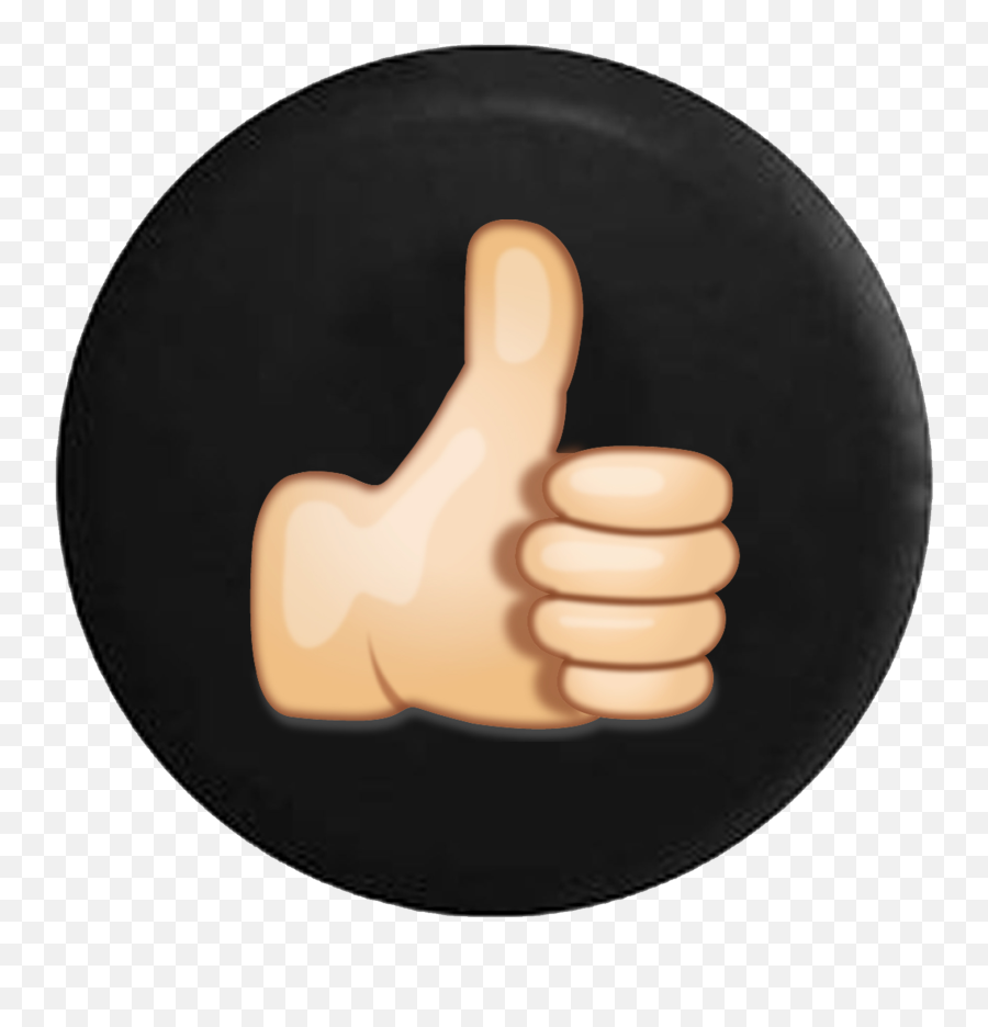 Download Thumbs Up Emoji Like Rv Camper - Sign Language,Thumbs Up Emoji Png