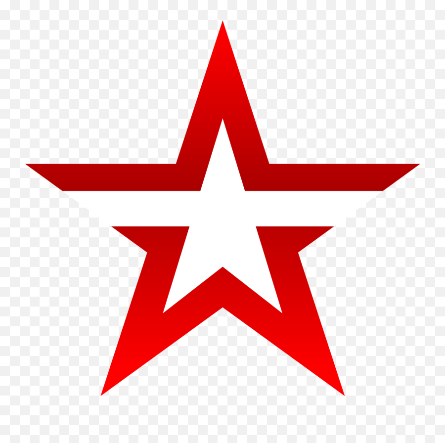 Red Star Png 16 - Png Emoji,Star Png