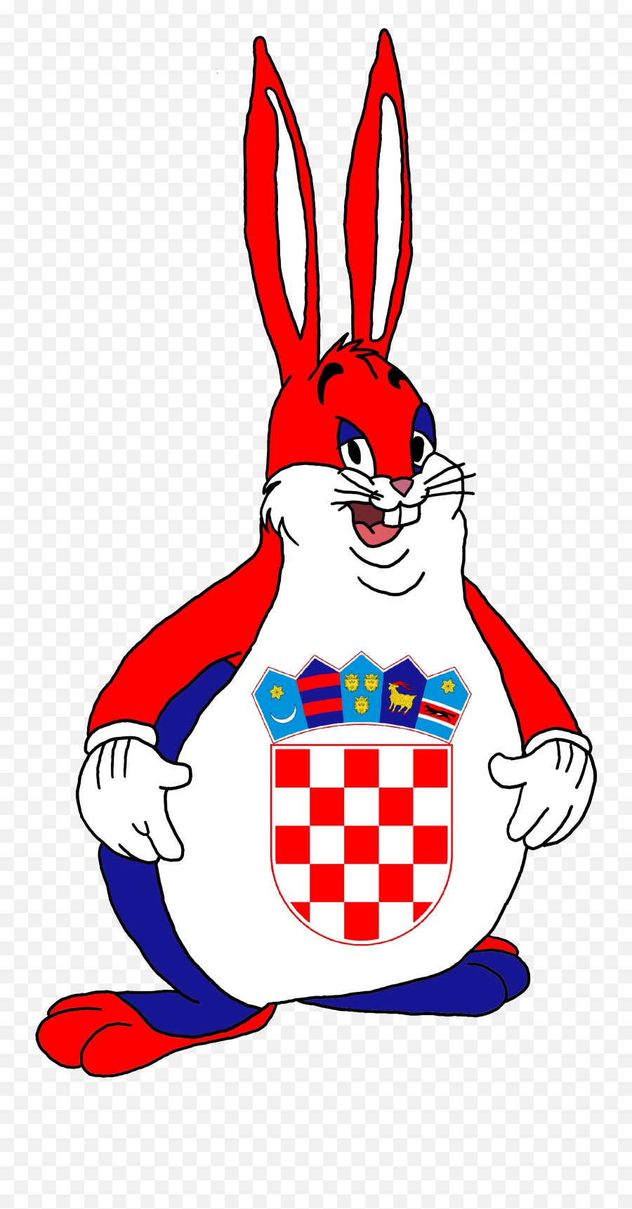 Okbuddyhretard - Croatian Big Chungus Emoji,Big Chungus Transparent