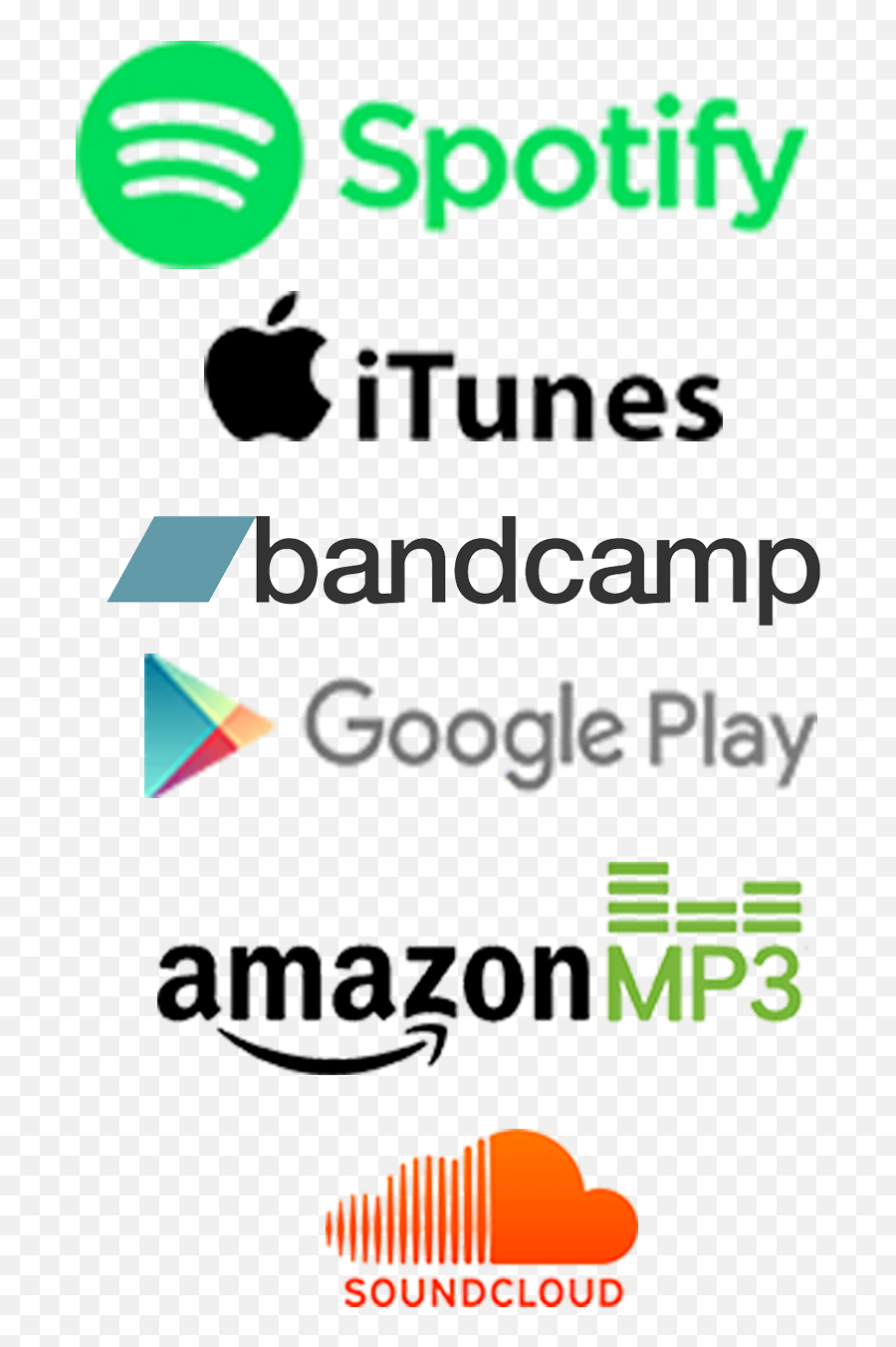 Bandcamp Logo Png - We Work With Some Of The Best Up And Out Soon On Spotify Itunes Emoji,Spotify Logo Png