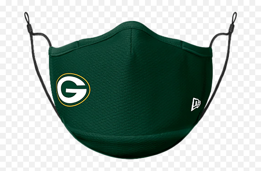 New Era Green Bay Packers Face Mask Green University - Green Bay Packers Maske Emoji,Green Bay Packer Logo
