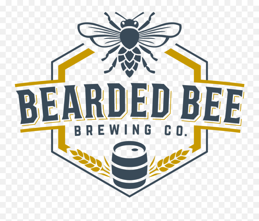 Bearded Bee Brewing Company Emoji,Bee Transparent