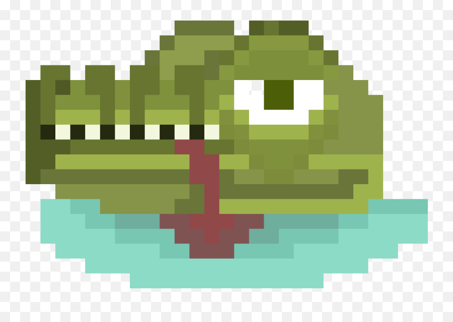 Download Hd Killer Crocodile By Oceanmonster - Deadpool Logo Atlanta Hawks Logo Minecraft Emoji,Crocodile Logo