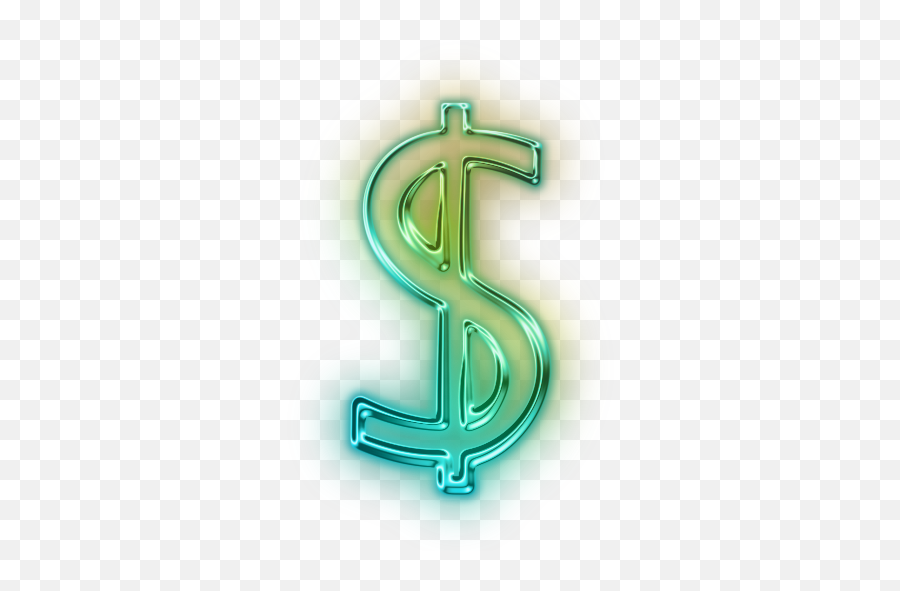 7 Dollar Sign Icon Images - Transparent Neon Dollar Sign Emoji,Dollar Sign Transparent