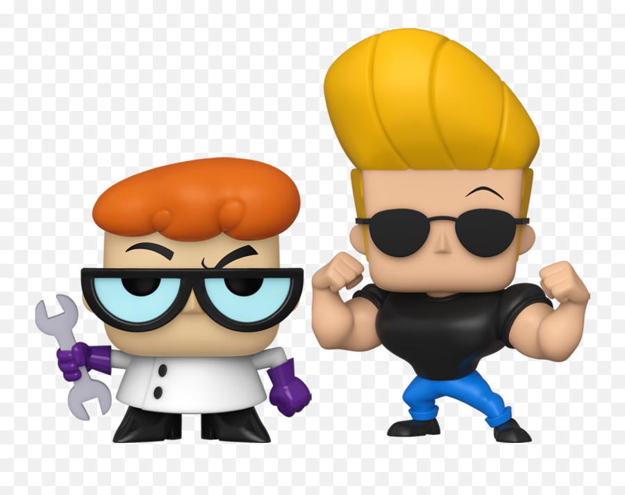 Funko Dexter And Johnny Bravo - Funko Pop Laboratory Emoji,Johnny Bravo Png