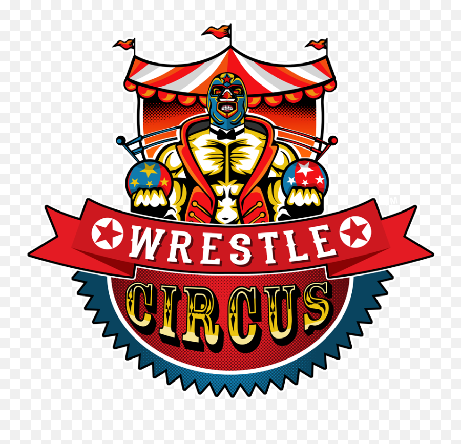 Download Hd Wrestle Circus Launch Official Twitch Channel - Wrestlecircus Logo Png Emoji,Twitch Logo Transparent