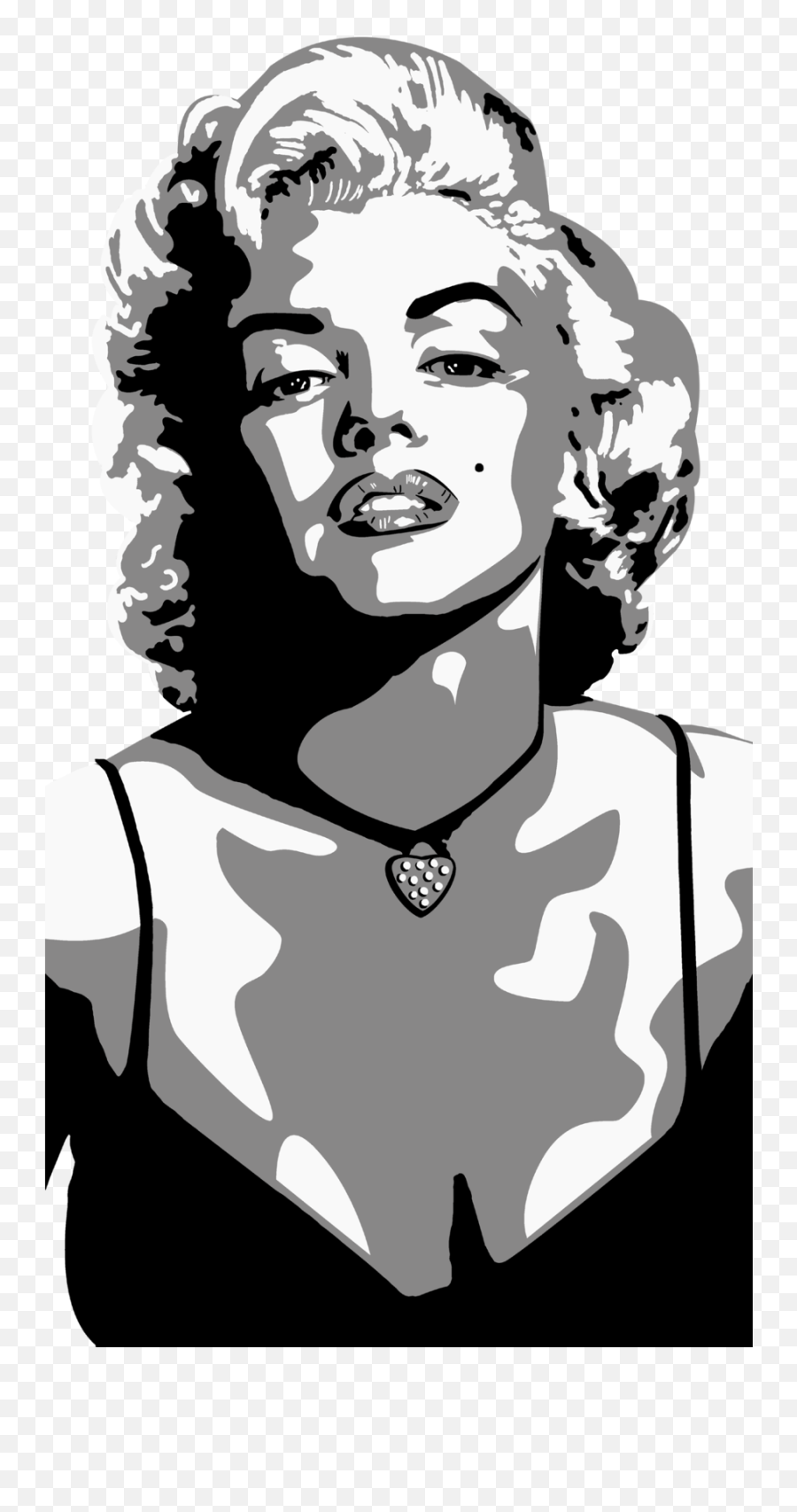 Free Transparent Marilyn Monroe Png - Silhouette Marilyn Monroe Stencil Emoji,Marilyn Monroe Clipart
