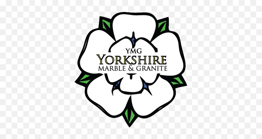 Yorkshire Granite Marble - White Rose Of Yorkshire Png Emoji,Granite Logo