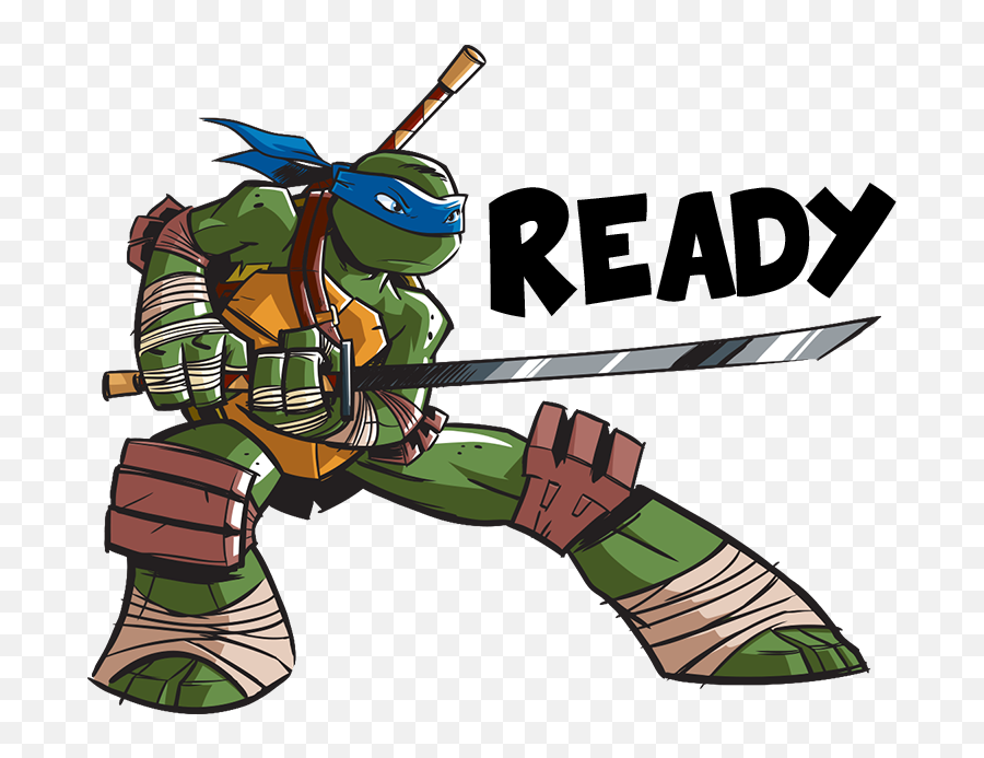 Leonardo Teenage Mutant Ninja Turtles - Nickelodeon Leonardo Ninja Turtles Emoji,Ninja Turtle Clipart