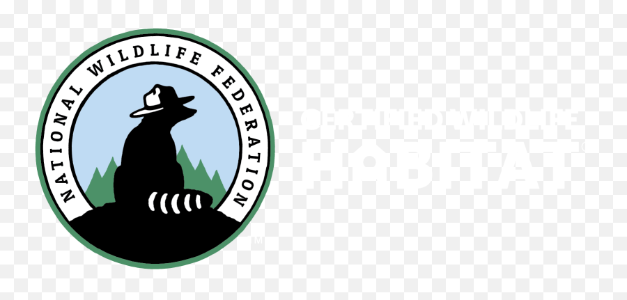 Certified Wildlife Habitat At The National Wildlife Emoji,Federation Logo