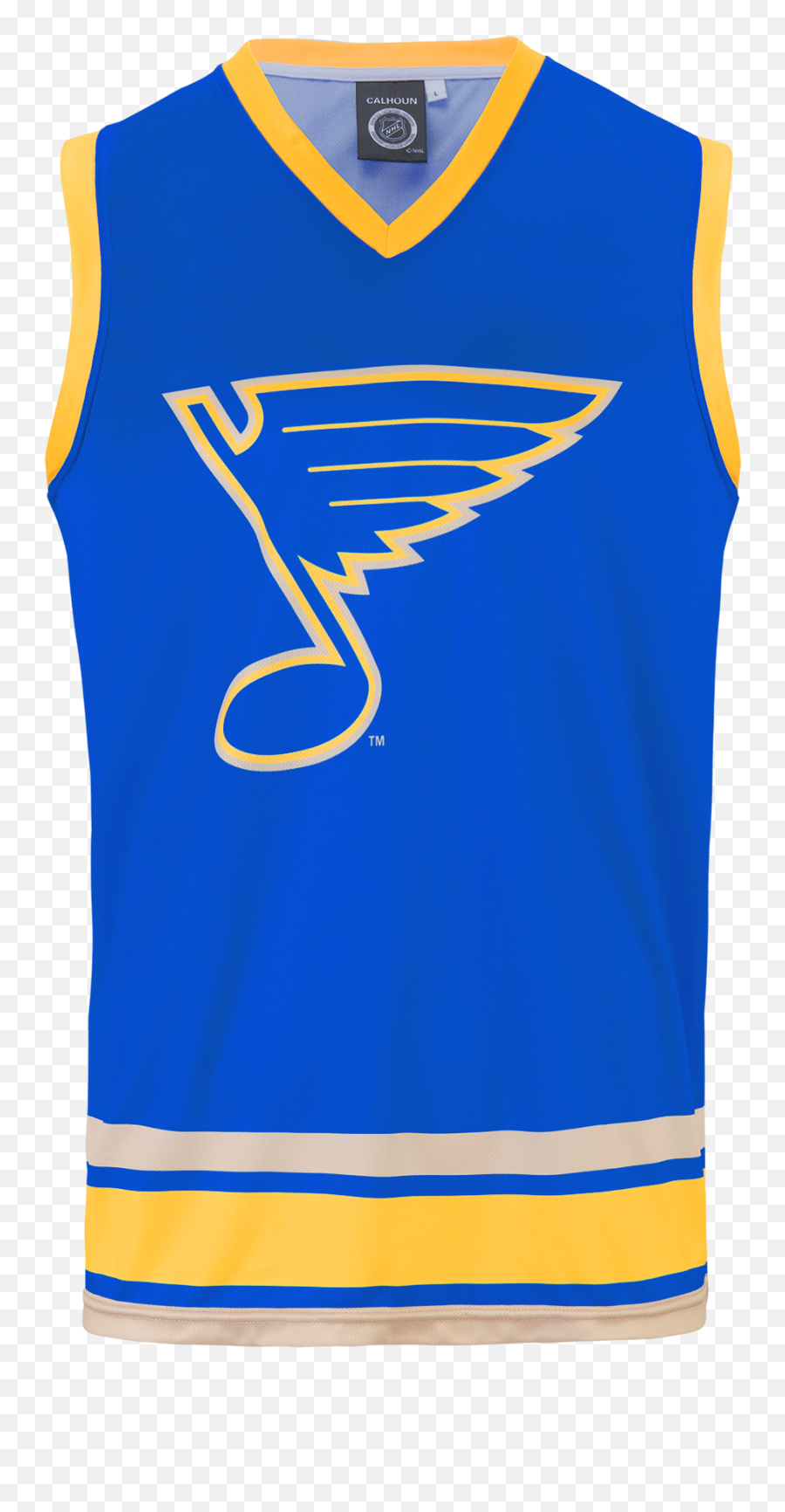 St Louis Blues Alternate Hockey Tank - Sleeveless Emoji,St Louis Blues Logo
