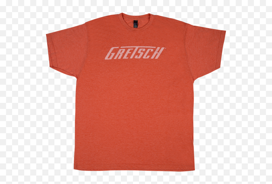 Gretsch Guitars Logo Menu0027s T - Shirt Gift Heather Orange L Emoji,Heathers Logo