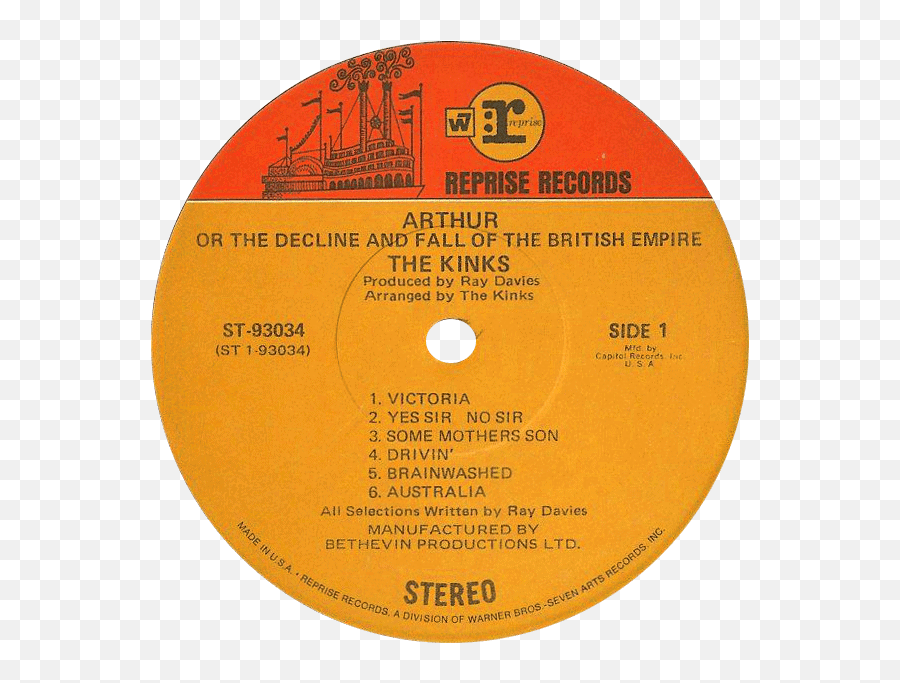 A Discography And Price Guide To The Kinksu0027 Arthur Album And Emoji,The Kinks Logo