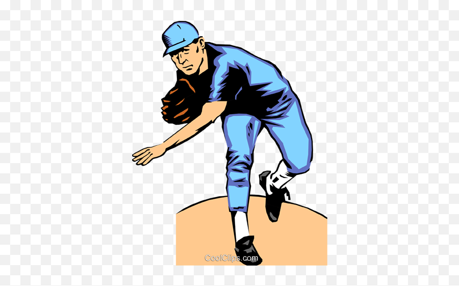 Baseball Pitcher Royalty Free Vector Clip Art Illustration Emoji,Baseball Clipart Vector