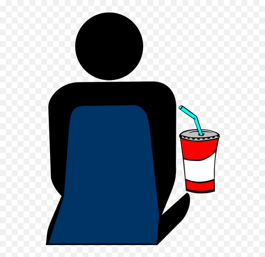 Soft Drink Transparent Png - Cinema Person Icon Png Emoji,Drink Clipart