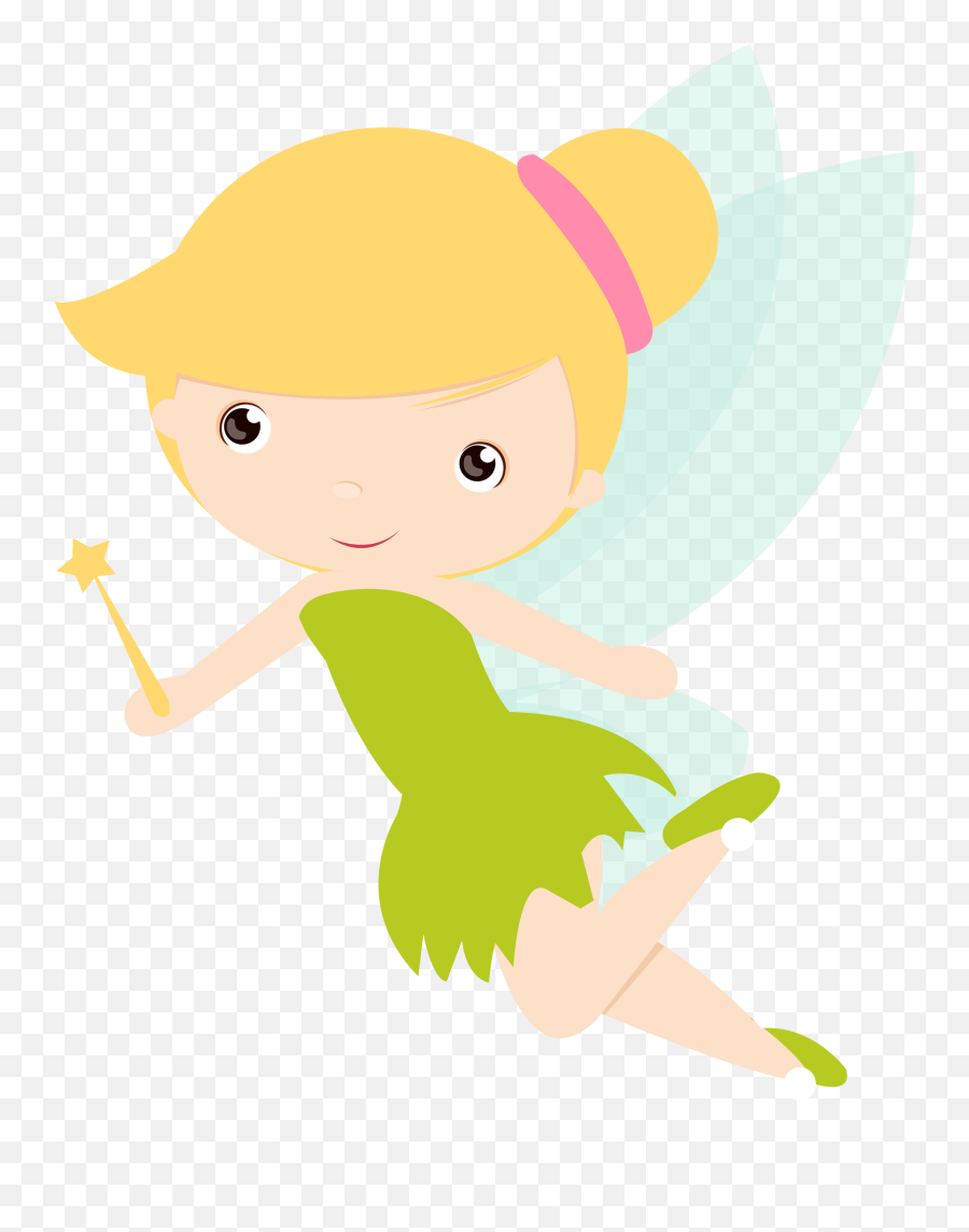 Download Hd Peter Pan Party Princess Castle Clipart Images - Sininho Png Baby Emoji,Tinkerbell Clipart