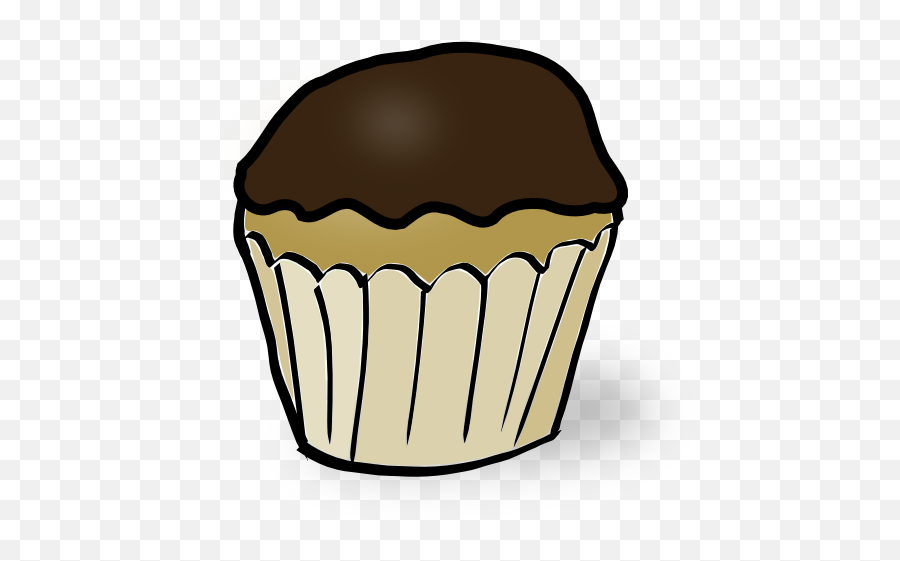 Chocolate Muffin Clipart - Chocolate Muffin Clipart Emoji,Muffin Clipart