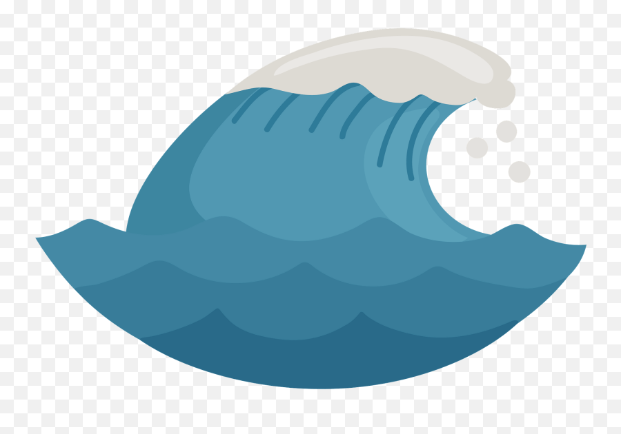 Wave Clipart Free Download Transparent Png Creazilla - Clip Art Emoji,Wave Clipart