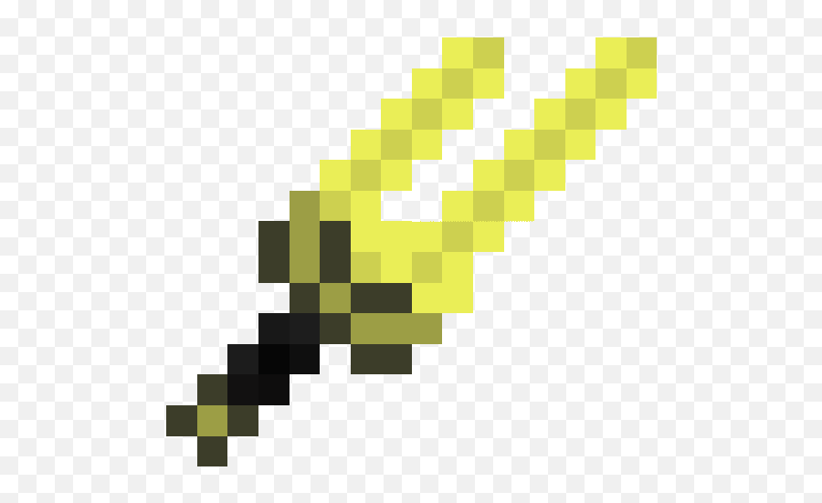 Minecraft Gold - Cool Minecraft Gold Sword Png Download Cool Sword Minecraft Emoji,Minecraft Sword Png