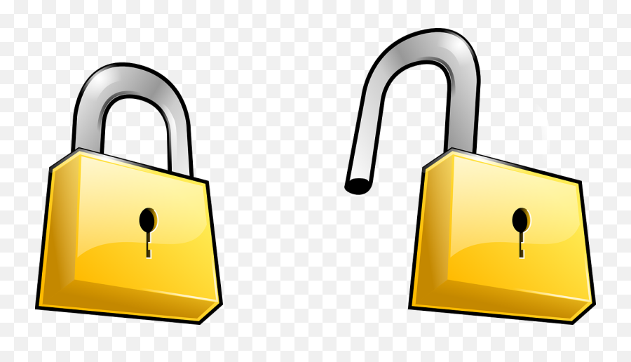 Locked - Lock Clip Art Emoji,Door Clipart