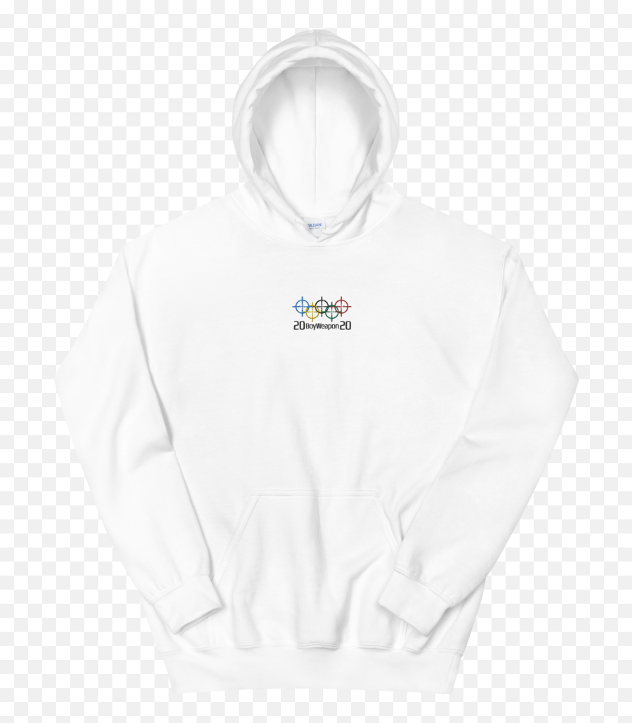 Olympics Logo Embroidered Hoodie Boyweapon - Hoodie Emoji,Olympics Logo