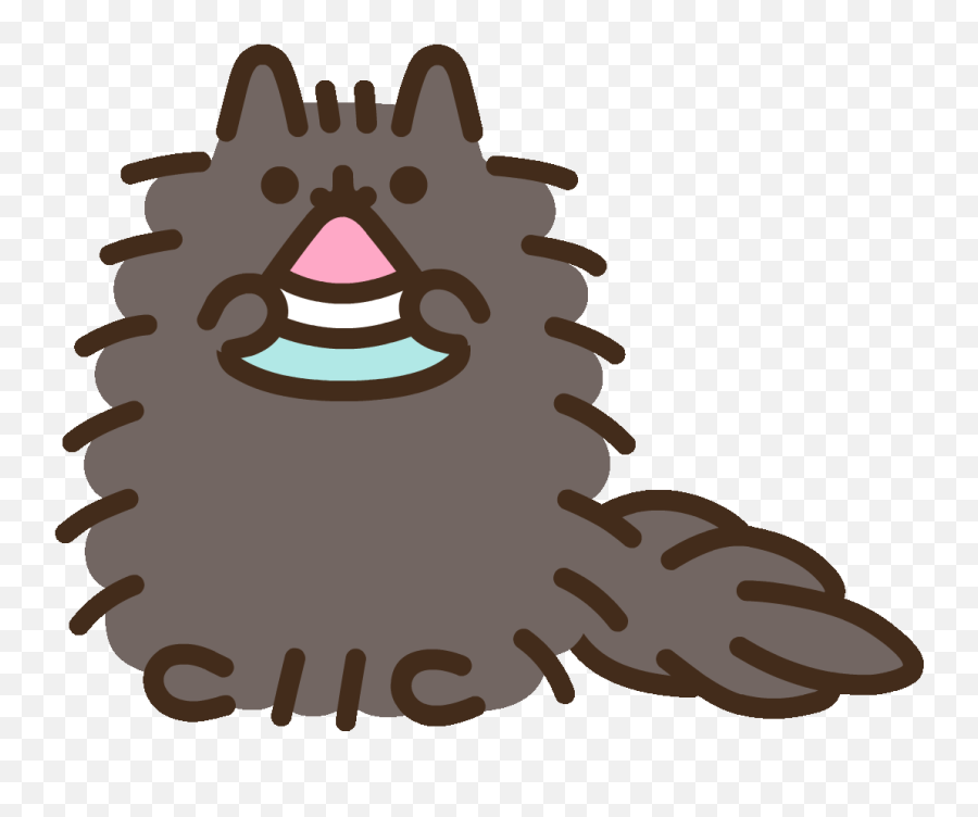 Download Hungry Cat Sticker Pusheen For - Draw Pip From Pusheen Emoji,Pusheen Transparent Background