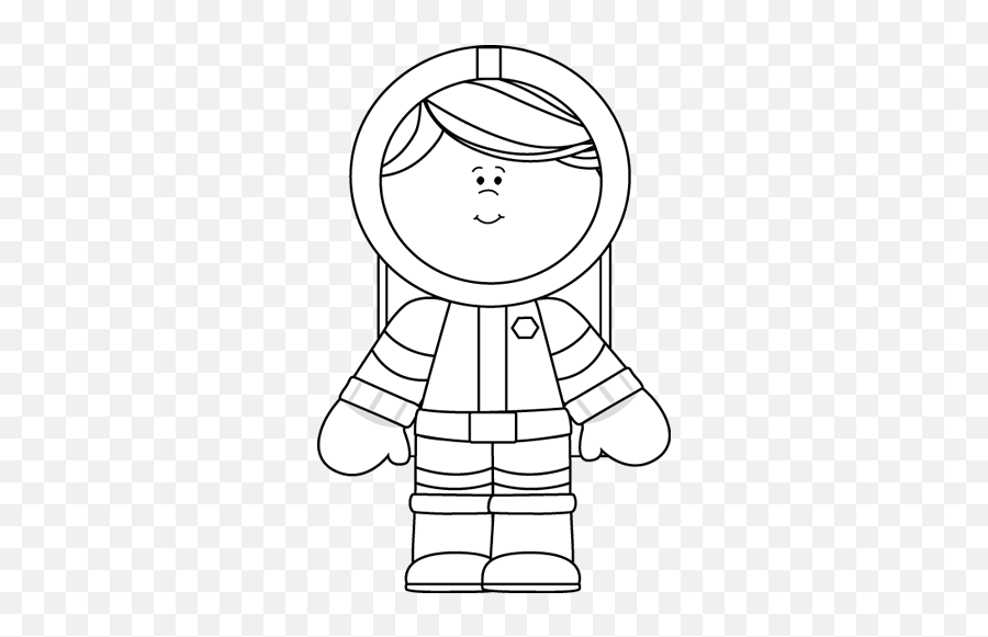 Clip Art Astronaut Outline - Clip Art Library Clip Art Astronaut Outline Emoji,Astronaut Clipart