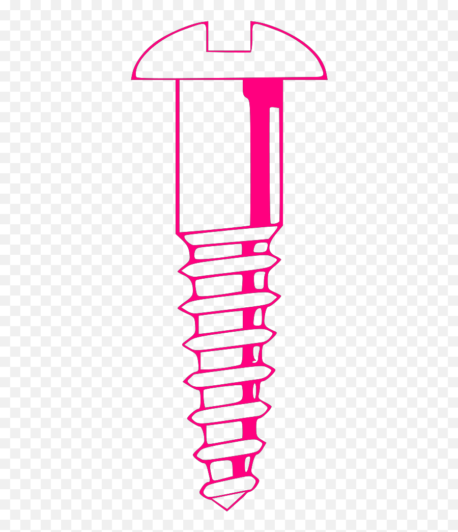 Pink Screw Svg Vector Pink Screw Clip Art - Svg Clipart Ssv Hagen Emoji,Screw Clipart