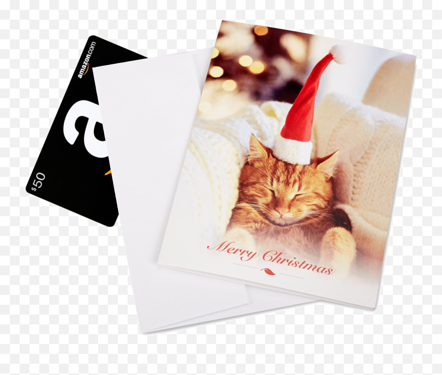 Send A Christmas Card Free With An Amazon Gift Card - Photographic Paper Emoji,Amazon Gift Card Png