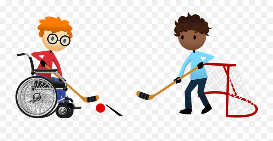 Activities - Active For Life Floor Hockey Cartoon Emoji,Hockey Sticks Clipart