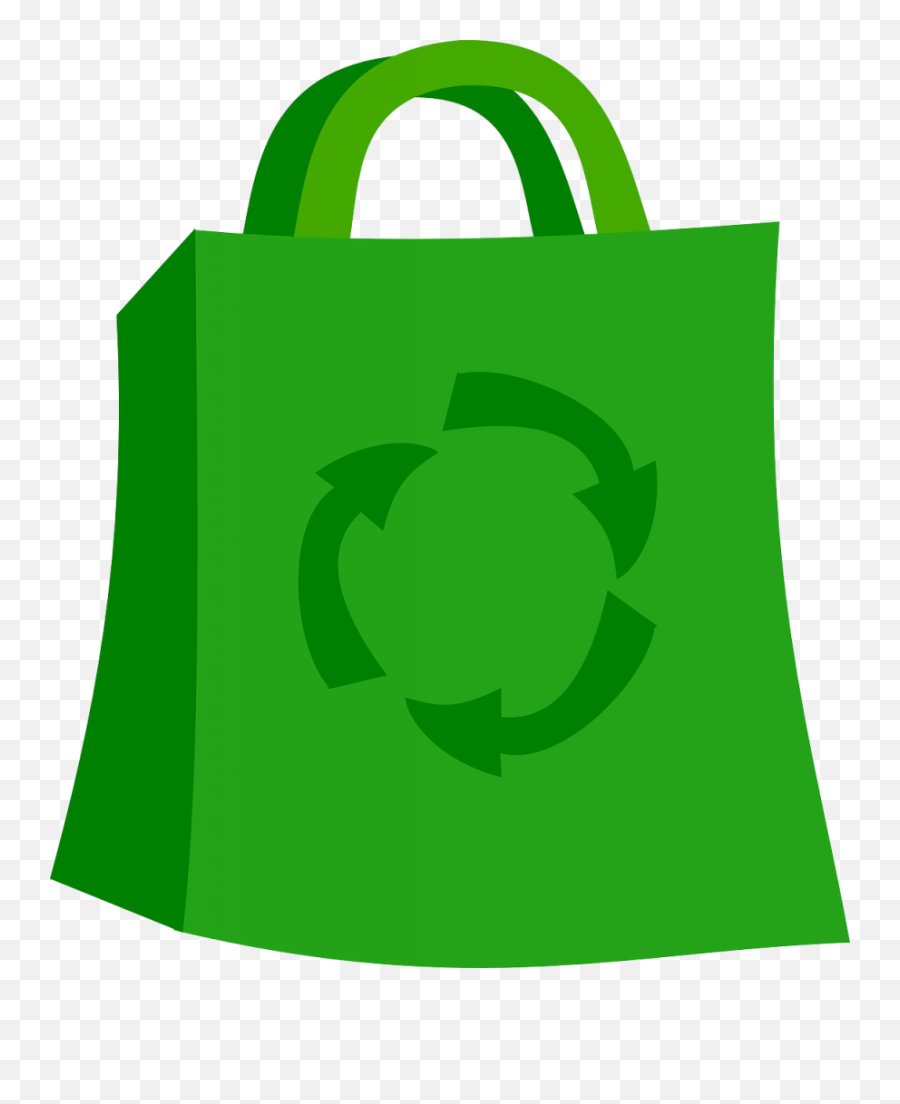 Green Shopping Bag - Reusable Bag Clipart Emoji,Shopping Clipart